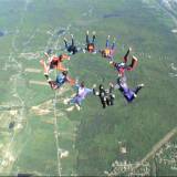 9-way at parachutisme Adrenaline