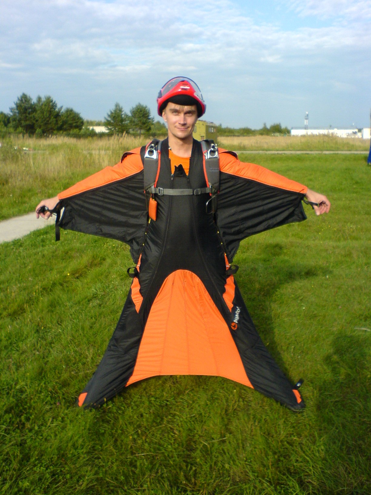 My first wingsuit jump