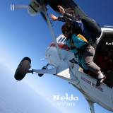 Nelda's first jump c