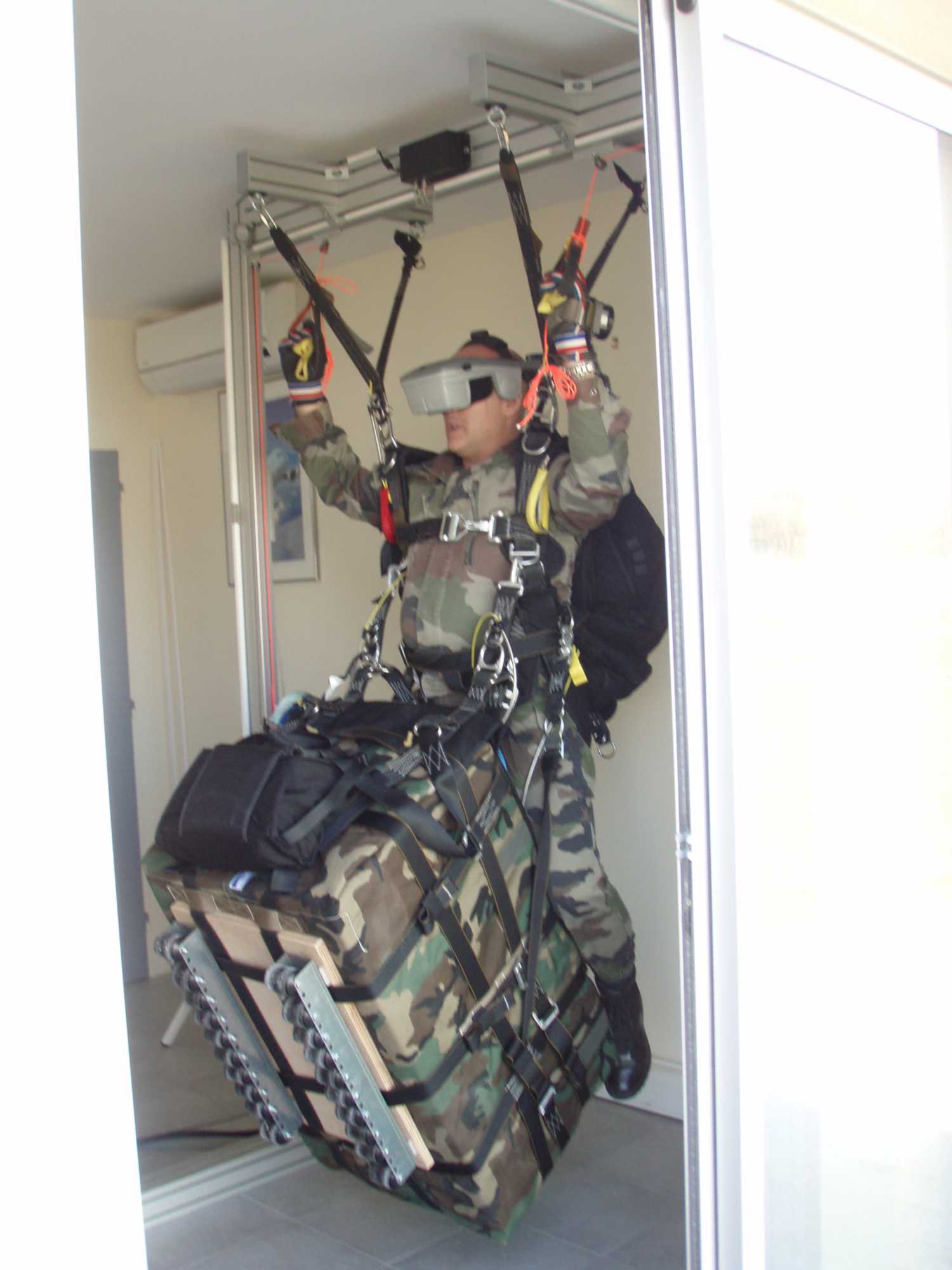 PASS testing by a french paratroopers