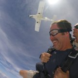 Free fall with Chattanooga Skydiving Company