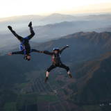 Freeflying at Skydive Andes