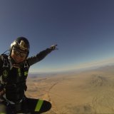 Sit fly at Skydive Phoenix