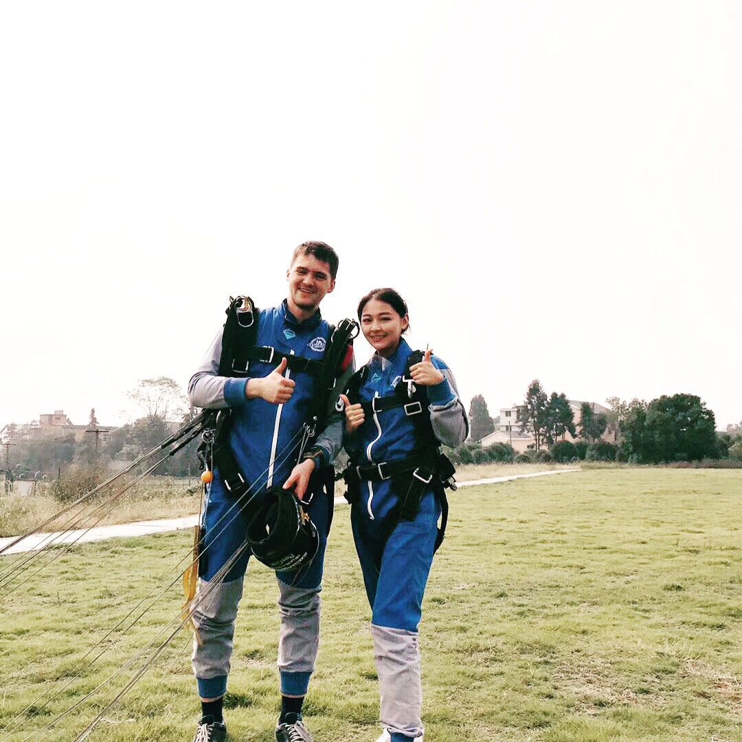 Tuofeng skydive in China