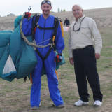 My skydiving Dad and me