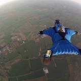 Wingsuiting over Langar