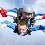 The bachelor's skydive