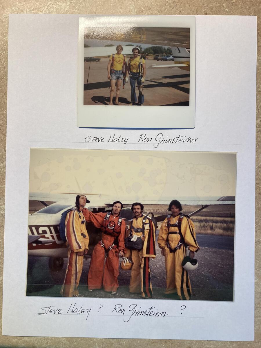 Steve Haley, Ron Grinsteiner and two not identified